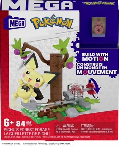Pokemon: Mega Construx - Pichu's Forest Forage GADGET