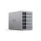 ORICO 9858T3 5 Big DAS Solution ProThunder Disk Array with Thunderbolt 3 for 5 x 2.5"/3.5" SATA HDD/SSD - Gray
