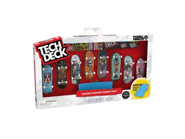 Tech Deck 8 Pack Multipack - Retro Neon