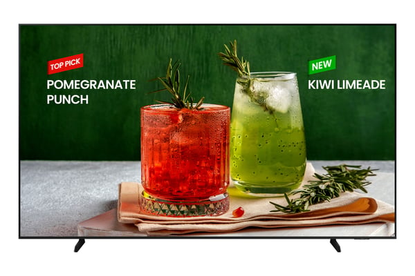 Samsung BE98D-H (98"), näyttö