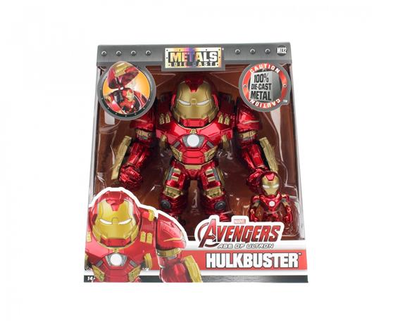 Jada Toys Marvel Figure 6" Hulkbuster+2" Ironman
