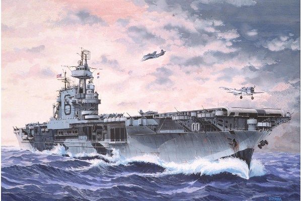 Revell - Model Kit - USS Enterprise CV-6 1:1200 - 38pcs.