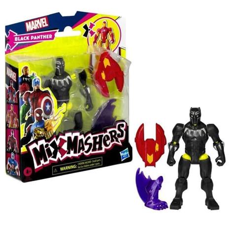 Hasbro Marvel Mixmashers - Black Panther Figure 12cm