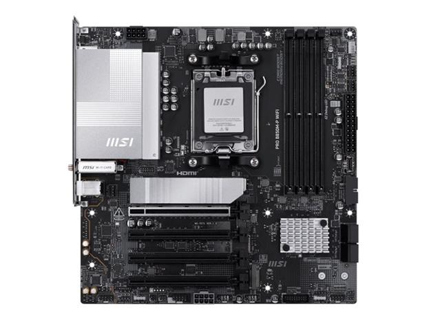 MSI PRO B850M-P WIFI Emolevy - AMD B850 - AMD AM5 socket - DDR5 RAM - Micro-ATX