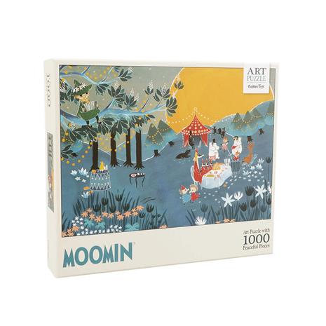 Muumi sininen 1000p taidepalapeli