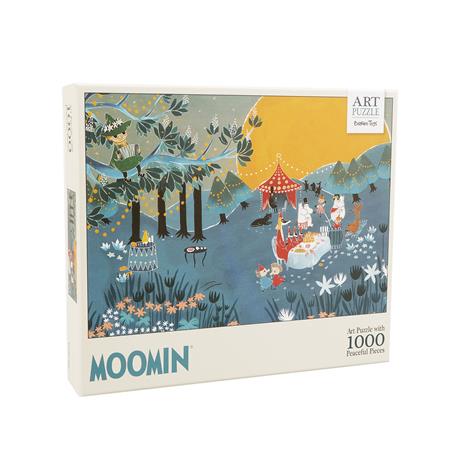 Muumi sininen 1000p taidepalapeli