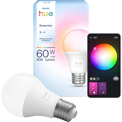 Philips Hue Essential White and color ambiance E27 60W 806lm 1-pack