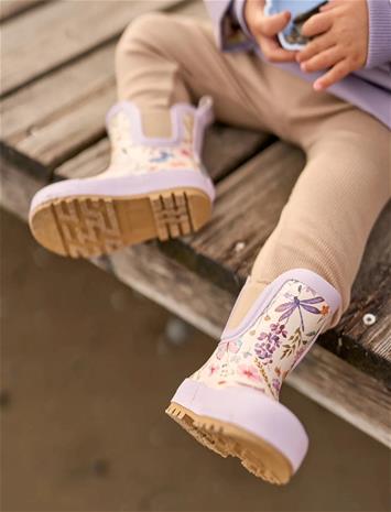 mikk-line Wellies Short Aop - Green - 30