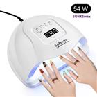 150W UV/LED-kynsilamppu 10s/30s/60s/99s ajastimella