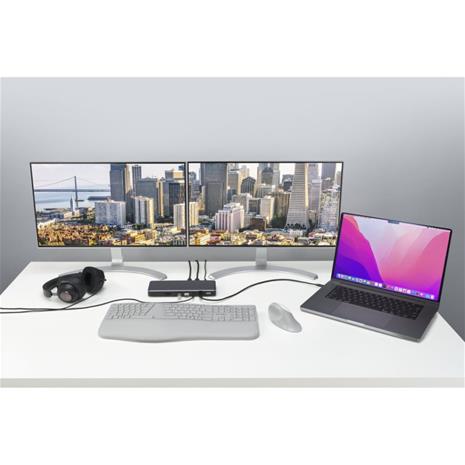Kensington SD5760T Thunderbolt 4 Dual 4K Docking Station 96W PD – kuva 3/6