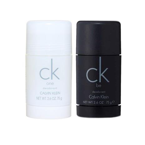 2-pack Calvin Klein CK One + CK Be Deostick 75ml