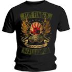 Five Finger Death Punch Unisex T-Shirt: Locked & Loaded (Small)