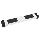vidaXL Uima-allastikkaiden askelma 50x9x3,5 cm 304 ruostumaton teräs