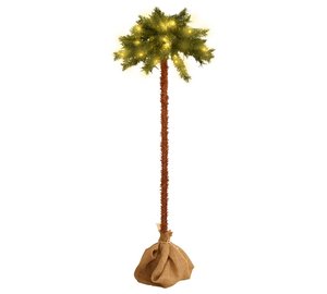 vidaXL Joulupuu LED-valoilla 210 cm