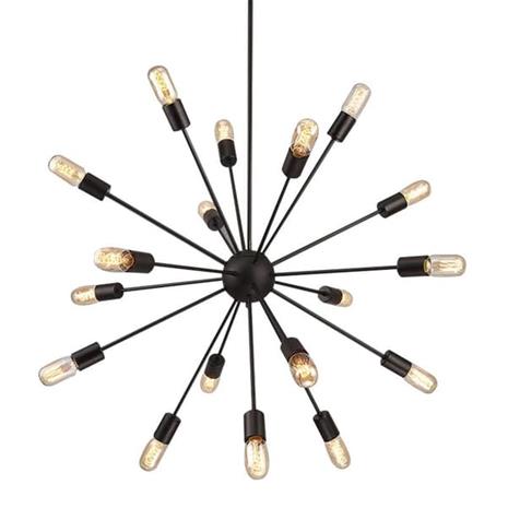 Kattovalaisin App259-18C Musta TOOLIGHT 77x77x85cm