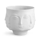 Jonathan Adler Dora Maar Kulho 210mm Valkoinen - Tarjoiluvadit Posliini Matta Valkoinen - 3969
