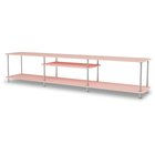 Montana Free Shelf 111010 Ruby / Chrome - Kirjahyllyt Maalattu Metalli Kromi - 5715288512378