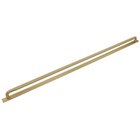Beslag Design Helix Handle With Plate 608 Brass - Nupit ja ovenkahvat Alumiini Messinki - 308592-11