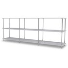 Montana Free Shelf 222000 Fjord / Chrome - Kirjahyllyt Maalattu Metalli Kromi - 5715288529970