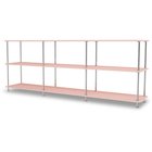 Montana Free Shelf 222000 Ruby / Chrome - Kirjahyllyt Maalattu Metalli Kromi - 5715288529956