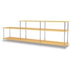 Montana Free Shelf 111220 Acacia / Chrome - Kirjahyllyt Maalattu Metalli Kromi - 5715288513160