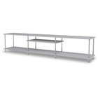 Montana Free Shelf 111010 Fjord / Chrome - Kirjahyllyt Maalattu Metalli Kromi - 5715288512392