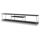 Montana Free Shelf 111010 Black / Chrome - Kirjahyllyt Maalattu Metalli Musta - 5715288512385