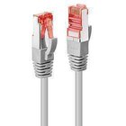 Lindy Cat6 S/ftp verkkokaapeli, 2m, harmaa