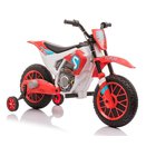 XMX616 - Lasten sähkökäyttöinen moottoripyörä. Väri : punainen.