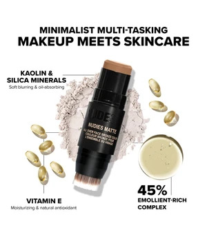 NUDESTIX Nudies Bronze Matte Bronzing Stick Bronzer 7 g Deep Maple Eh