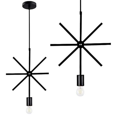 Kattovalaisin Le-02 Star Musta TOOLIGHT 100x32x100cm