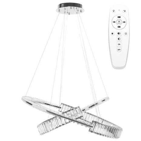 Kattovalaisin Led App1525-Cp60/80 Kromi TOOLIGHT 79x79x90cm