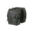Basil Discovery 365D, Taka, Polkupyörälaukku, Polyesteri, Musta, 18 L, 10 kg