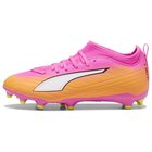 PUMA Ultra 6 Match FG/AG Dreamrush - Poison Pink/Valkoinen/Aurinkovirta/Sininen/Musta Lapset