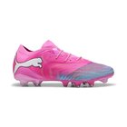 PUMA Future 9 Fusion Low Cut FG/AG Showtime - Poison Pink/Aurinkovirta/Sininen/Valkoinen