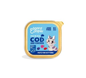 Edgard Cooper - Kitten Vetfood Patä© Cod/Chicken - 85g