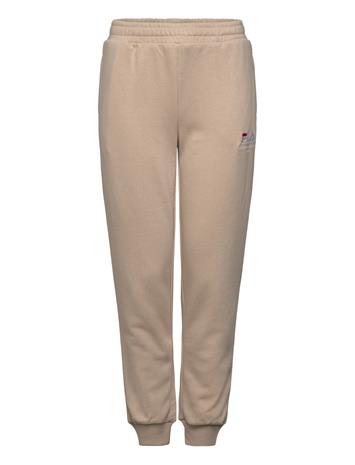 FILA Carisio Regular Logo Sweatpants - Beige - 170-176