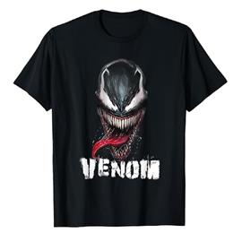 Marvel Boys Spider Man Venom Teeth Face T-Shirt