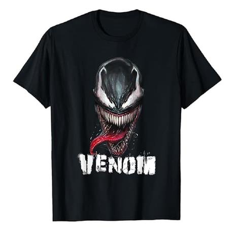 Marvel Boys Spider Man Venom Teeth Face T-Shirt