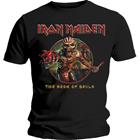 Iron Maiden Unisex T-Shirt: Book of Souls Eddie Circle (Small)
