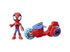 Marvel Spidey and His Amazing Friends, Hämis ja moottoripyörä, moottoripyörä, 3 vuosi/vuosia, Muovi, Sininen, Syaani, Punainen, Valkoinen