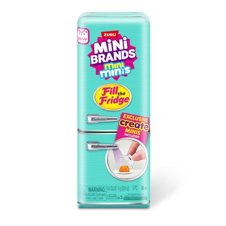 Mini Brands Fill the Fridge