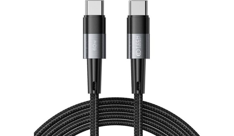 Tech-Protect UltraBoost USB-C / USB-C PD 60W 3A 2m Cable - Grey