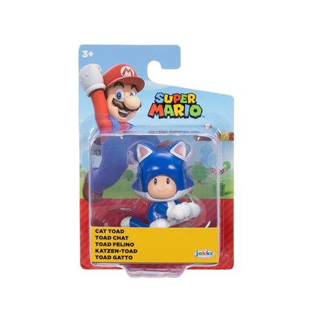 Super Mario Hahmo 5 cm Cat Toad – kuva 1/2