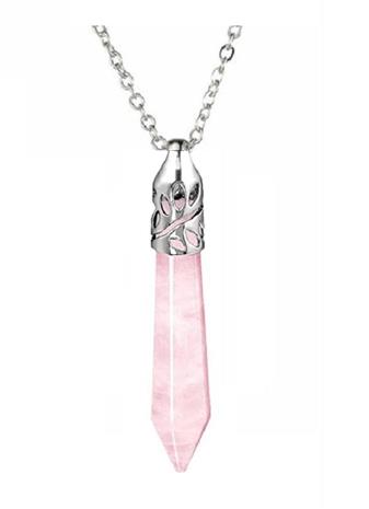 Necklace - Amethyst - Chain