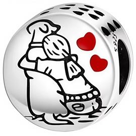 Pandora Charms ""Bästa vän"" Hundberlock-hänge