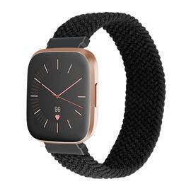 Kellon ranneke nylon Black Fitbit Versa/Versa 2 S