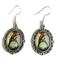 Earrings - Totoro - Cabochon - Silver – kuva 1