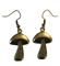 Earrings - Mushroom - Bronze – kuva 1