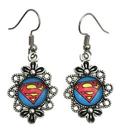Earrings - Superman - Marvel - Victorian